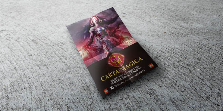 carta magica game shop rijeka poster